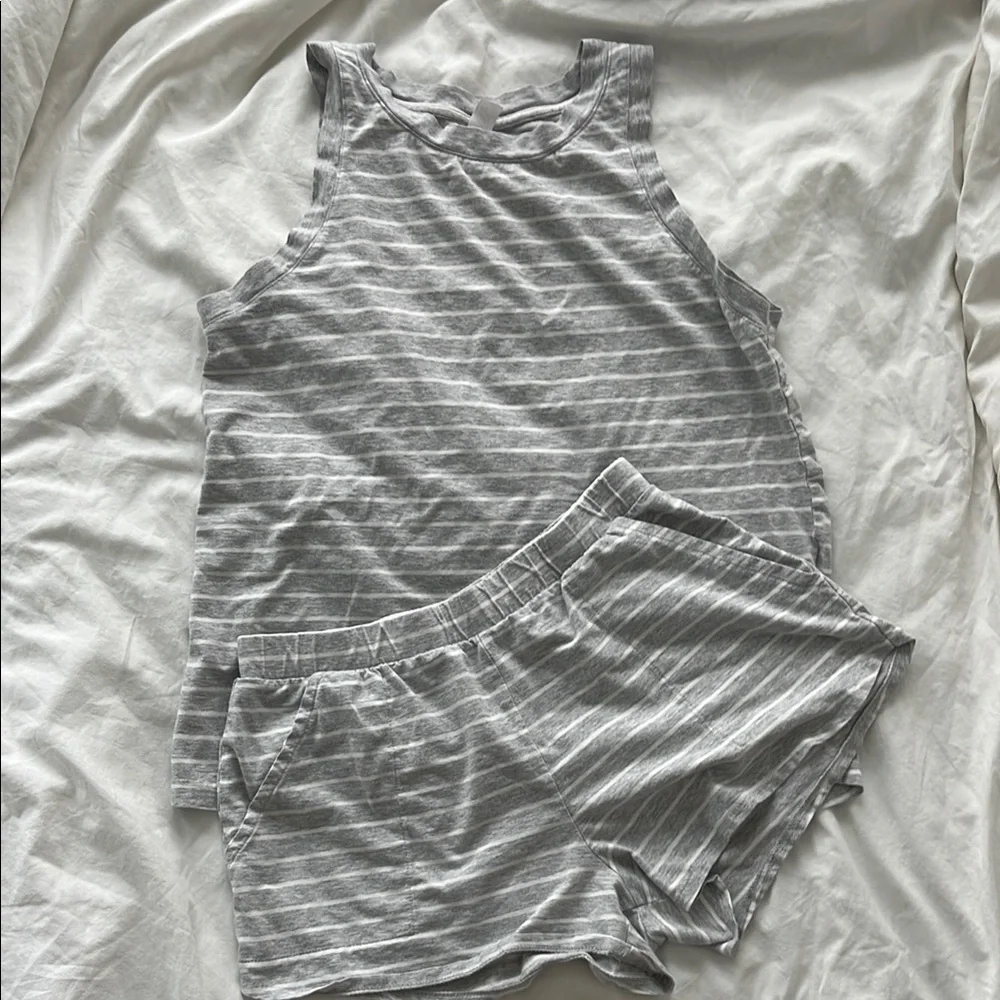 Striped Pajama Set - Picture 1 of 4